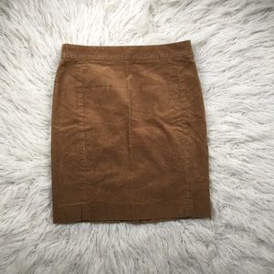 J Crew corduroy skirt size 4P